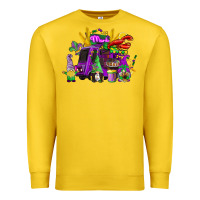 Lemon mardi gras gnome truck Premium Sweatshirt - CowGirlArtShop