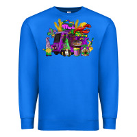 True Royal mardi gras gnome truck Premium Sweatshirt - CowGirlArtShop