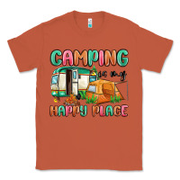 Copper camping is my happy place Classic Tee - MaliasSmallBusiness