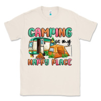 Natural camping is my happy place Classic Tee - MaliasSmallBusiness