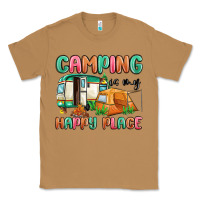 Camping Is My Happy Place Classic Tee | Teevron