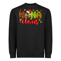Black nana claus Heavyweight Sweatshirt - MaliasSmallBusiness