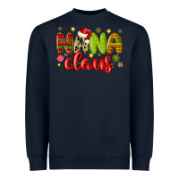 Navy nana claus Heavyweight Sweatshirt - MaliasSmallBusiness