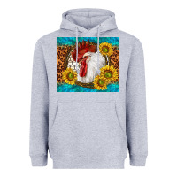 Heather Grey western rooster Heavyweight Hoodie - TumblerDesignByShophia
