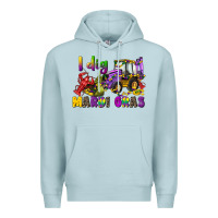 Blue Mist i dig mardi gras Premium Hoodie - CowGirlArtShop