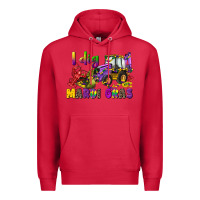 Cardinal i dig mardi gras Premium Hoodie - CowGirlArtShop
