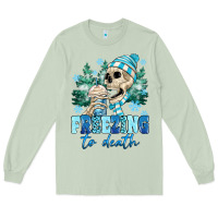 Matcha Freezing To Death Long Sleeve Tee - MaliasSmallBusiness