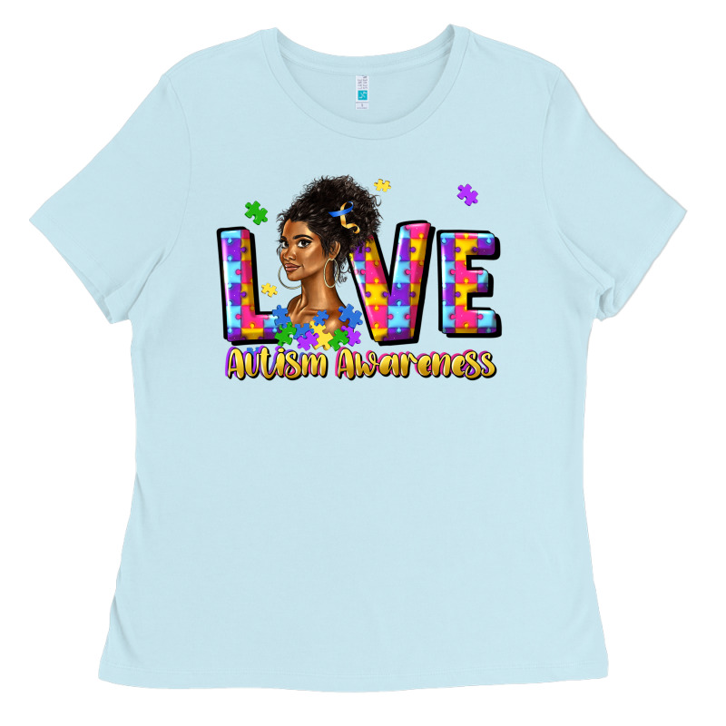 Love Autism Awareness Ladies Tee by JahusDesignShop | Teevron