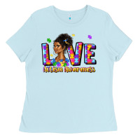 Love Autism Awareness Ladies Tee | Teevron