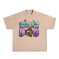 Burro hello i am obsessed with my dog Urban Heavy Tee - MaliasSmallBusiness
