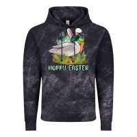 Cloud Black hoppy easter duck hunting Vintage Hoodie - MaliasSmallBusiness