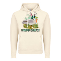 Vintage Artic hoppy easter duck hunting Vintage Hoodie - MaliasSmallBusiness