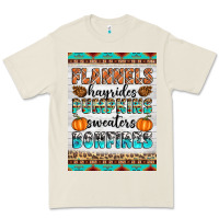 Bone Flannels Hayrides Pumpkins Sweaters Bonfires Premium Tee - Artiststas