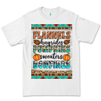 White Flannels Hayrides Pumpkins Sweaters Bonfires Premium Tee - Artiststas