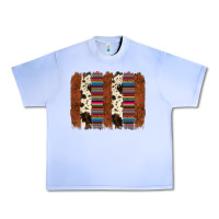 Grape Ice serape cowhide  brushstroke Urban Heavy Tee - AdoDesignShop