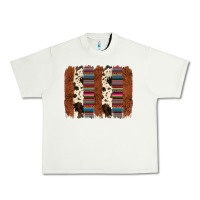 Pistachio serape cowhide  brushstroke Urban Heavy Tee - AdoDesignShop