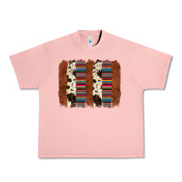 Salmon serape cowhide  brushstroke Urban Heavy Tee - AdoDesignShop