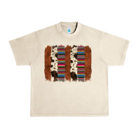 Sandshell serape cowhide  brushstroke Urban Heavy Tee - AdoDesignShop