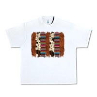 White serape cowhide  brushstroke Urban Heavy Tee - AdoDesignShop