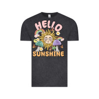 Vintage Black hello sunshine Vintage Tee - MaliasSmallBusiness