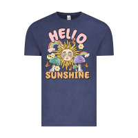 Vintage Denim hello sunshine Vintage Tee - MaliasSmallBusiness