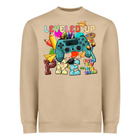 Mushroom leveled up pre k Heavyweight Sweatshirt - NancyCooperArtShop
