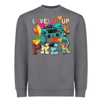 Storm leveled up pre k Heavyweight Sweatshirt - NancyCooperArtShop