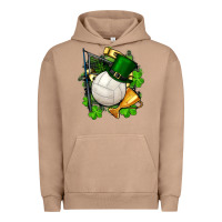 Pigment Burro st.patrick's day volleyball Urban Hoodie - FaDigitalArtStudio