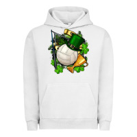 Pigment Lunar Rock st.patrick's day volleyball Urban Hoodie - FaDigitalArtStudio