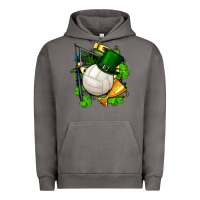 Pigment Tornado st.patrick's day volleyball Urban Hoodie - FaDigitalArtStudio
