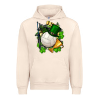 Sandshell st.patrick's day volleyball Urban Hoodie - FaDigitalArtStudio