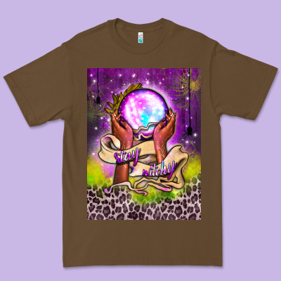 Stay Witchy Air Freshener Premium Tee Designed By Bundleandbundleshop