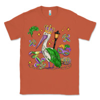 Copper mardi gras pelican Classic Tee - MaliasSmallBusiness