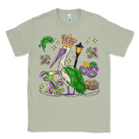 Matcha mardi gras pelican Classic Tee - MaliasSmallBusiness