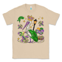 Mushroom mardi gras pelican Classic Tee - MaliasSmallBusiness