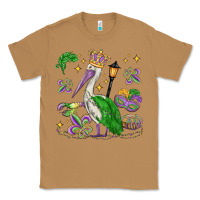 Toasted Coconut mardi gras pelican Classic Tee - MaliasSmallBusiness