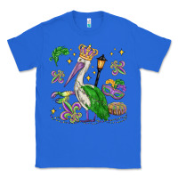 True Royal mardi gras pelican Classic Tee - MaliasSmallBusiness
