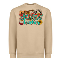 Mushroom music teacher Heavyweight Sweatshirt - NancyCooperArtShop