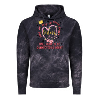 Cloud Black side by side or miles apart sisters will always be connected by heart Vintage Hoodie - MaliasSmallBusiness