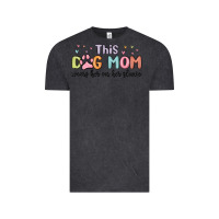 Vintage Black this dog mom wears her heart on her sleeve Vintage Tee - MaliasSmallBusiness