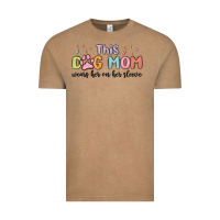 Vintage Coffee this dog mom wears her heart on her sleeve Vintage Tee - MaliasSmallBusiness