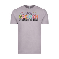 Vintage Zinc this dog mom wears her heart on her sleeve Vintage Tee - MaliasSmallBusiness