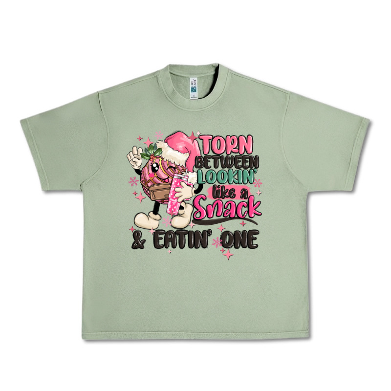 Torn Between Lookin' Like A Snack And Eatin' One Urban Heavy Tee by MaliasSmallBusiness | Teevron