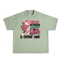 Oil Green torn between lookin' like a snack and eatin' one Urban Heavy Tee - MaliasSmallBusiness