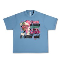 Pebble Blue torn between lookin' like a snack and eatin' one Urban Heavy Tee - MaliasSmallBusiness