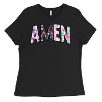 Black amen Ladies Tee - JahusDesignShop
