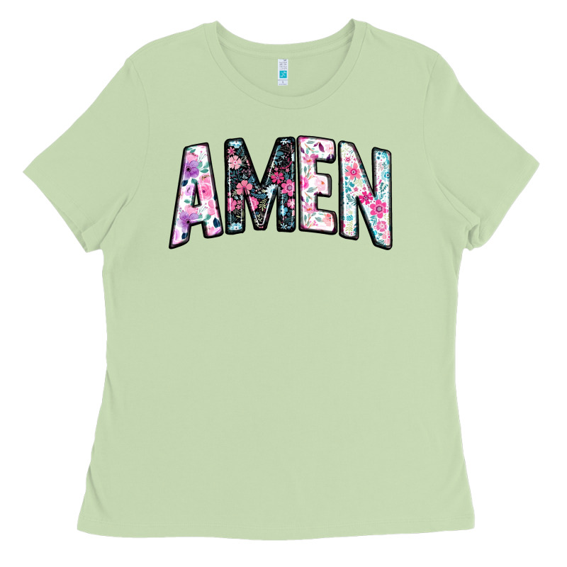Amen Ladies Tee by JahusDesignShop | Teevron