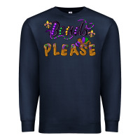 Navy beads please Premium Sweatshirt - CowGirlArtShop