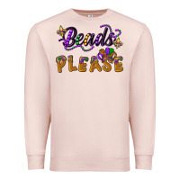 Pale Pink beads please Premium Sweatshirt - CowGirlArtShop