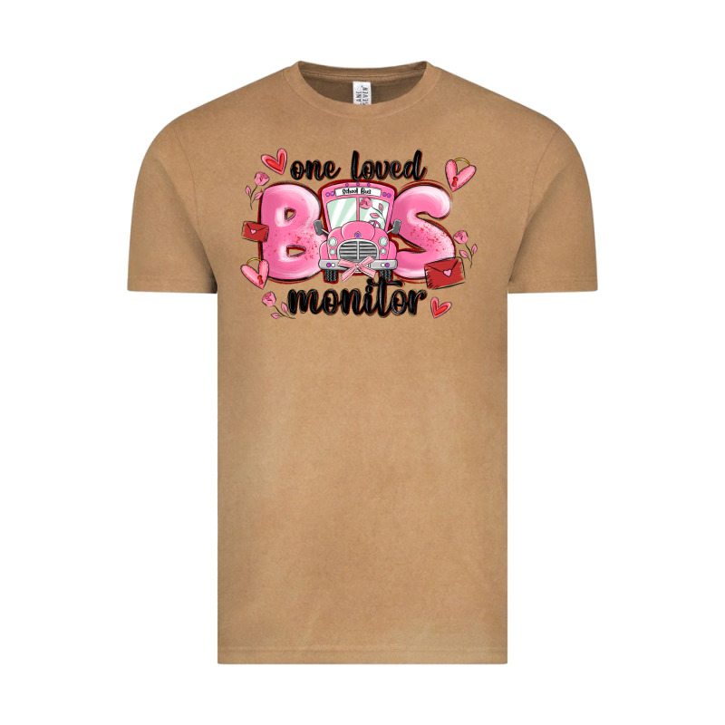 One Loved Bus Monitor Vintage Tee by MaliasSmallBusiness | Teevron